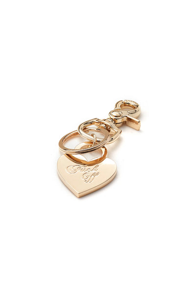 STOLEN - WARM WELCOME KEYRING - GOLD ZINC ALLOY