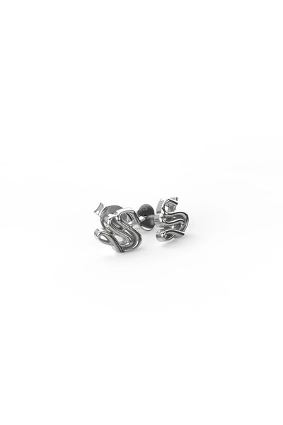 STOLEN - OLD ENGLISH STUDS - SILVER
