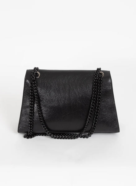 FEDERATION  FOREVER BAG - LEATHER - BLACK