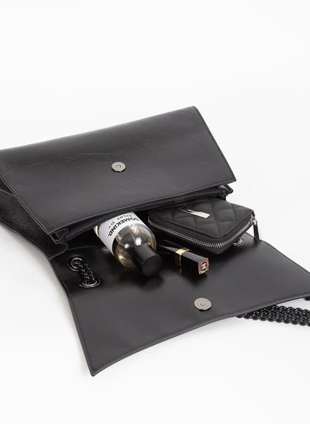 FEDERATION  FOREVER BAG - LEATHER - BLACK