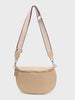 NICE THINGS PALOMA S - HALF MOON BAG - LIGHT STONE