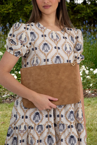 CURATE - ONE IN EVERY POUCH BAG - TAN