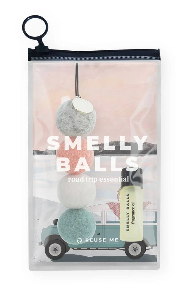 SMELLY BALLS - Reusable air freshners Seapink - Sweet Pea