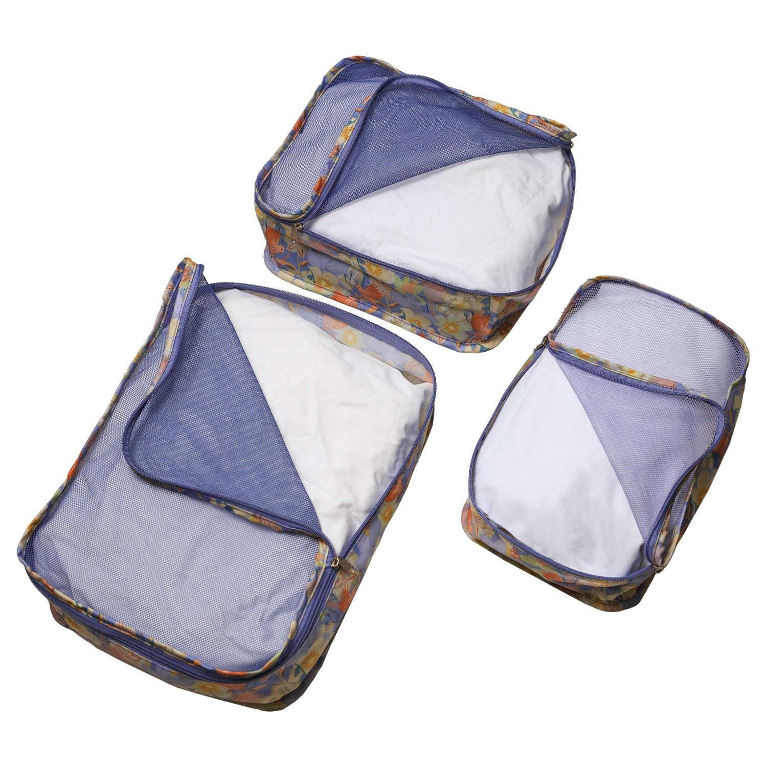 Travel By Splosh 3 Pack Bird Packing Cubes