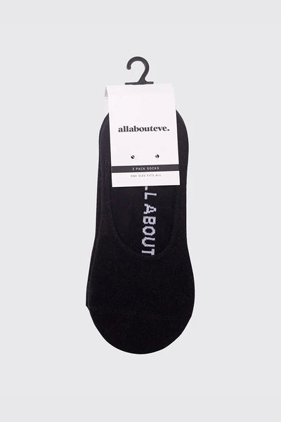 All About Eve - Sockets 3pk - Black