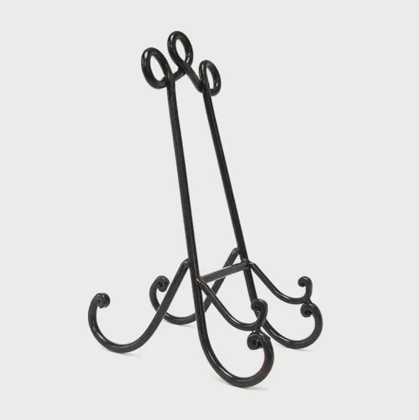 French Country - Iron Plate Stand Rust Finish - Large