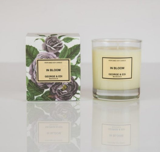 George & Edi Perfumed Soy Candle - In Bloom