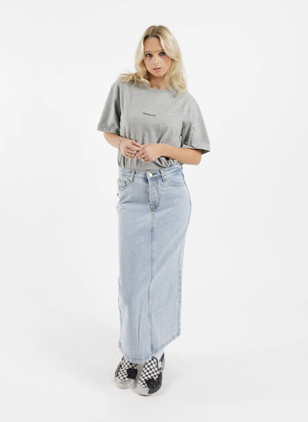 Federation  99 SKIRT - WASHED BLUE