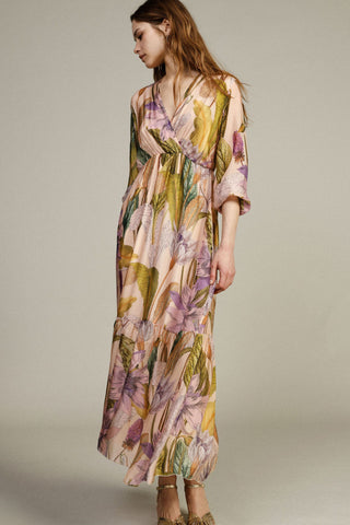 DIXIE - ELEGANT LONG SLEEVE DRESS -  CIPRIA