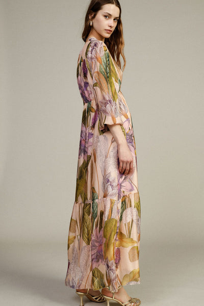 DIXIE - ELEGANT LONG SLEEVE DRESS -  CIPRIA