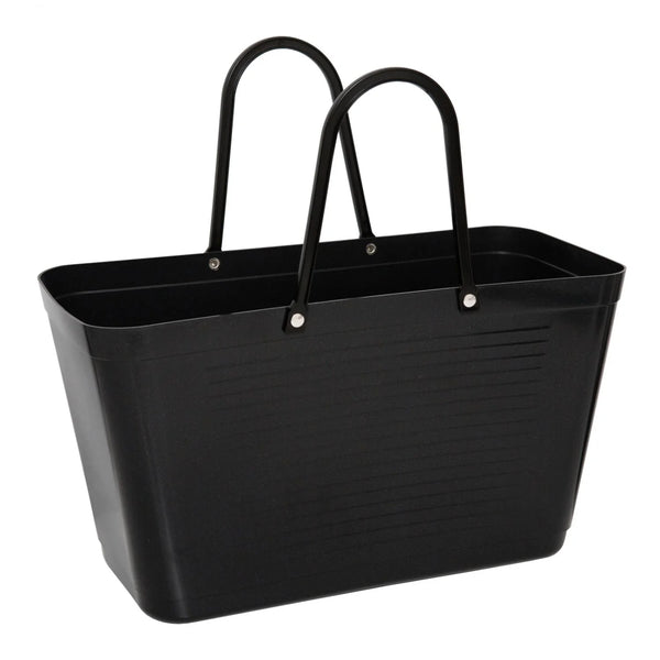 Large "BLACK STARRY NIGHT" Hinza Bag - Green Plastic