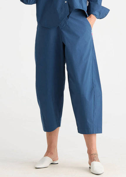 ZAKET & PLOVER - BARREL LEG PANT - OCEAN