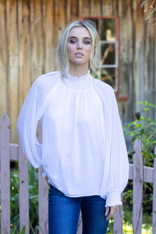 Pretty Basic - Seth Top - White