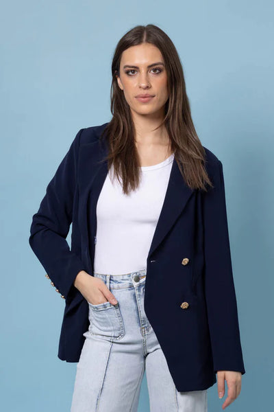 Pretty Basic - ASTA BLAZER - NAVY