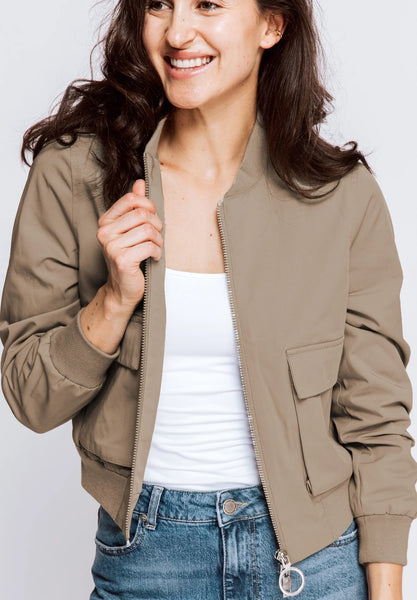 ZHRILL - JULIE SOLID JACKET  - SAND