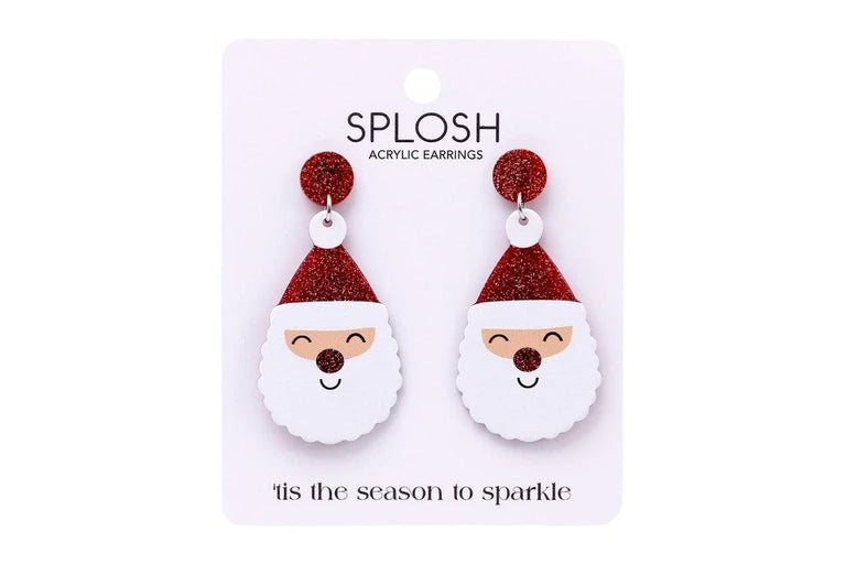 SPLOSH - Christmas Santa Earrings