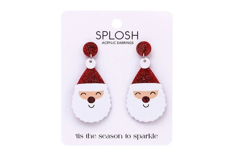 SPLOSH - Christmas Santa Earrings