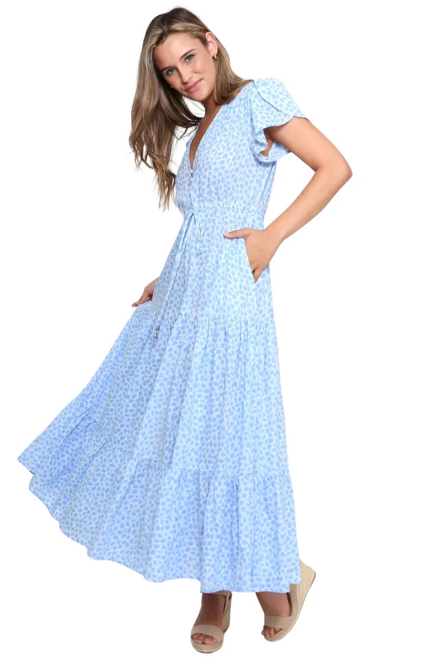 LEONI - FLORENCE DRESS - BLUE