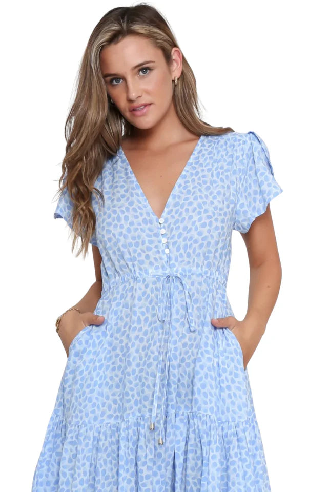 LEONI - FLORENCE DRESS - BLUE