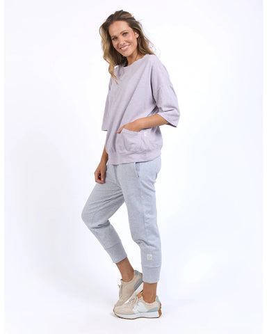 ELM FUNDAMENTAL MAZIE SWEAT - DUSTY LILAC