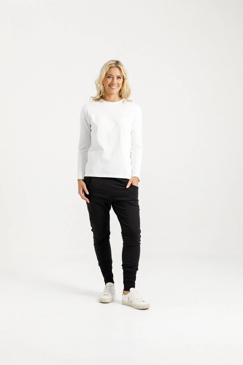 Homelee  ALPINE Apartment Pants - Black with Gold X