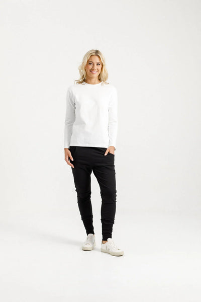 Homelee  ALPINE Apartment Pants - Black with Gold X