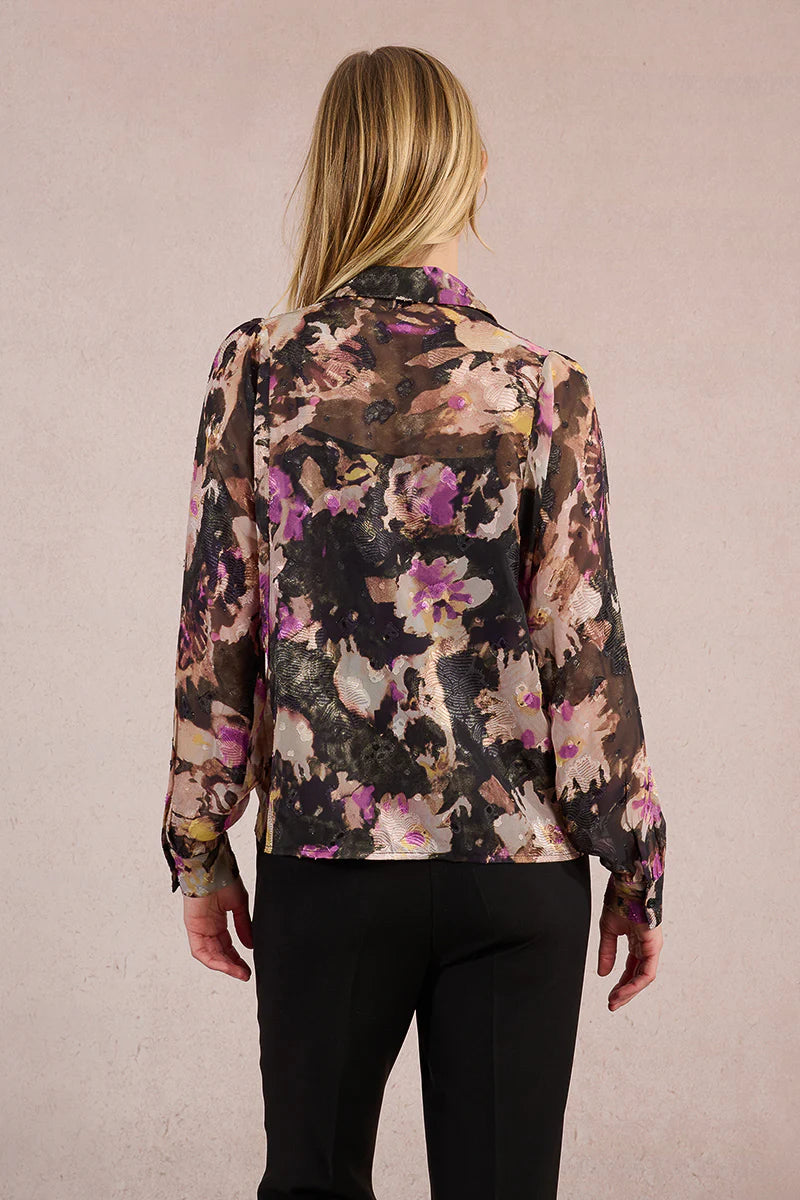 MOLLY BRAKEN - WOVEN SHIRT - BLACK CLOTILDE