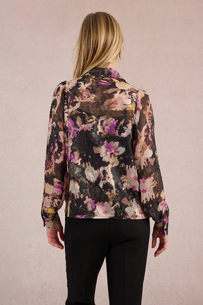 MOLLY BRAKEN - WOVEN SHIRT - BLACK CLOTILDE