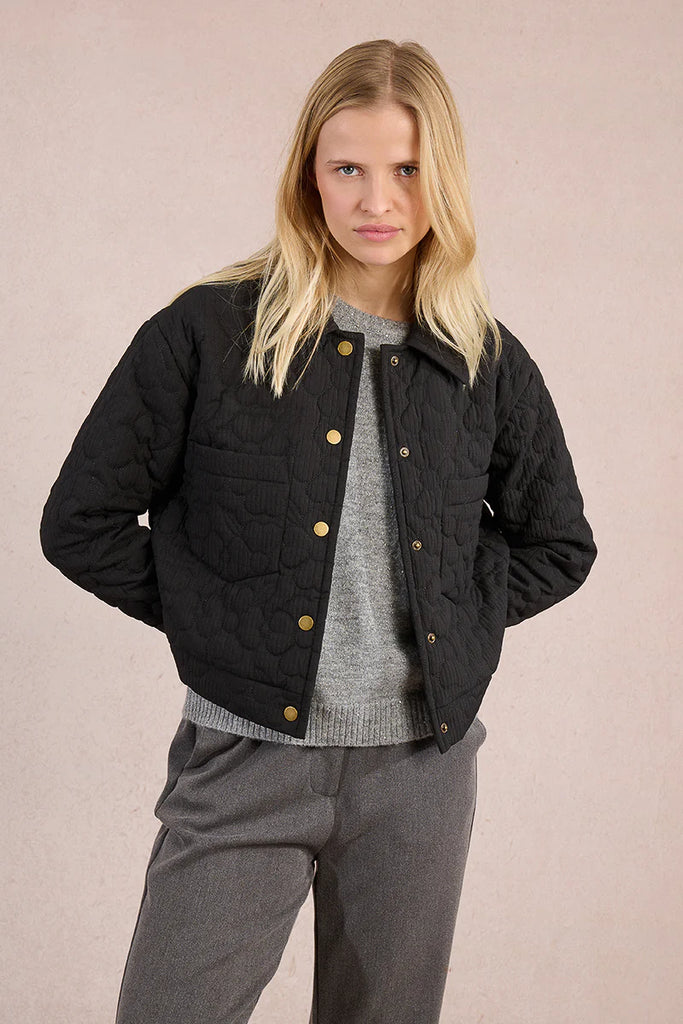 MOLLY BRAKEN - WOVEN JACKET - BLACK