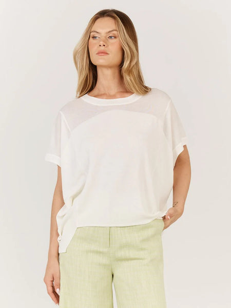 FATE & BECKER - CORSICA KNIT - WHITE