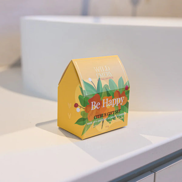 WILD EMERY - BE HAPPY - CITRUS GIFT SET