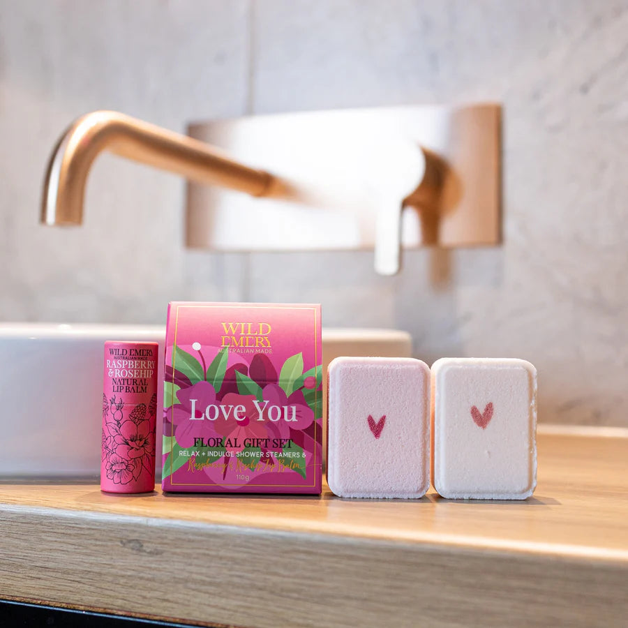 WILD EMERY - LOVE YOU - FLORAL GIFT SET