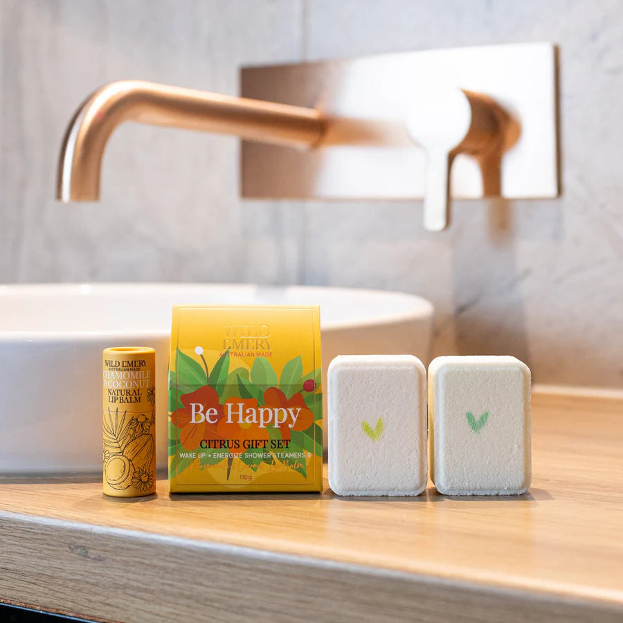 WILD EMERY - BE HAPPY - CITRUS GIFT SET