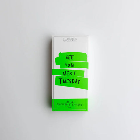 WILD EMERY - SHOWER STEAMERS - SEE YOU NEXT TUESDAY