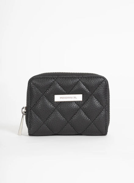 FEDERATION LEATHER FDR WALLET - BLACK
