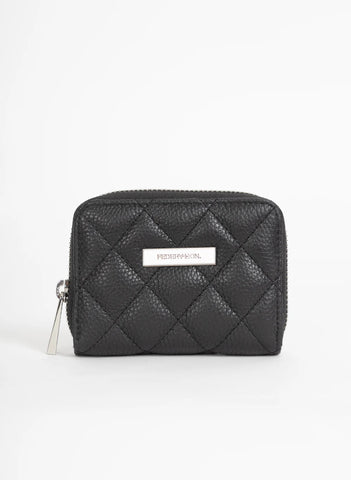 FEDERATION LEATHER FDR WALLET - BLACK