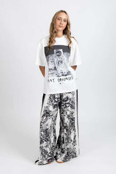 FEDERATION - GOODE TEE - STAY GROUNDED - WHITE