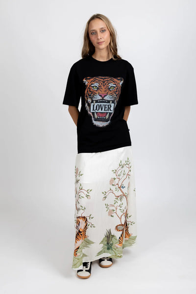 FEDERATION -TOUR TEE - LOVE TIGER - BLACK