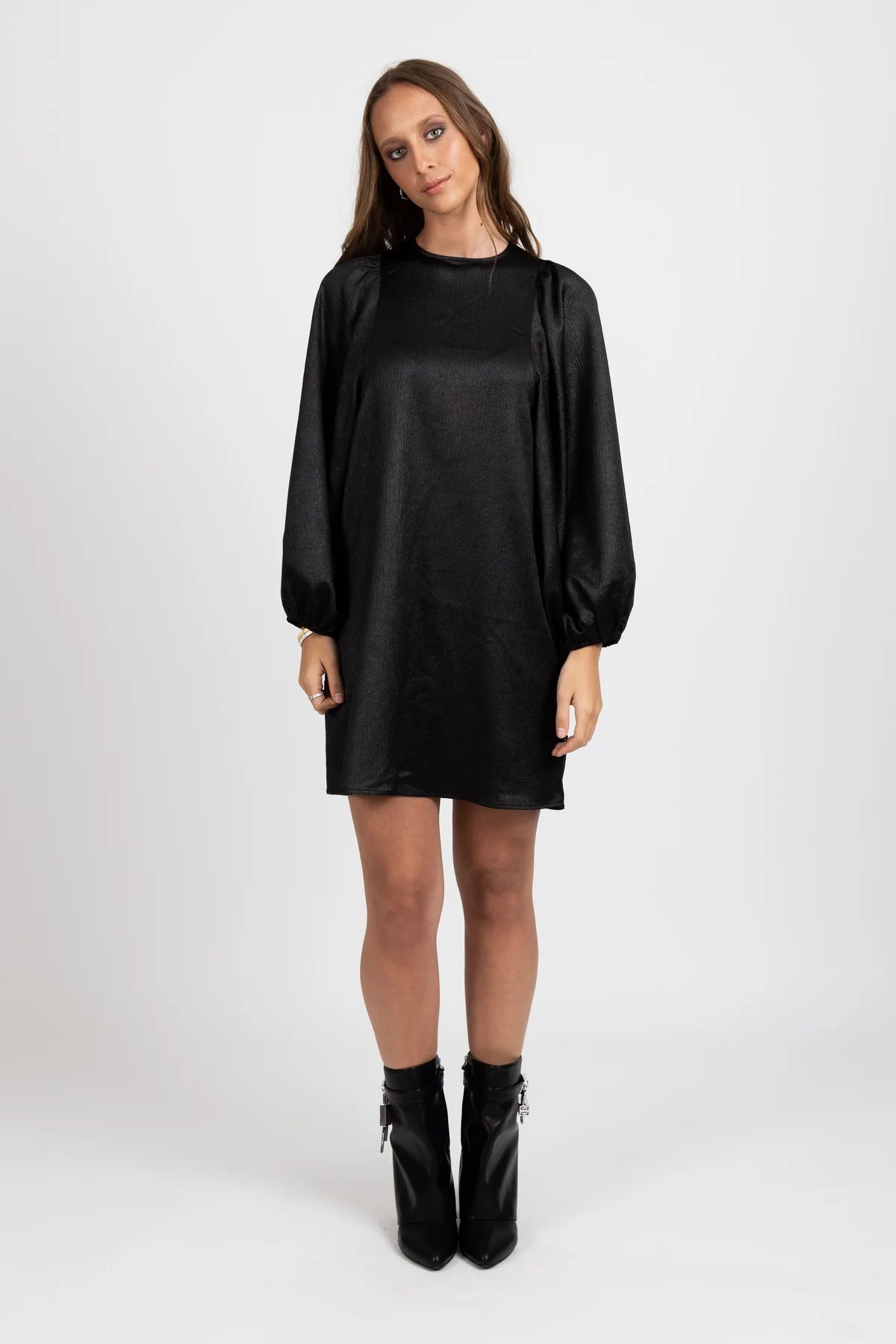 FEDERATION - RUNAWAY DRESS - BLACK