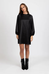 FEDERATION - RUNAWAY DRESS - BLACK
