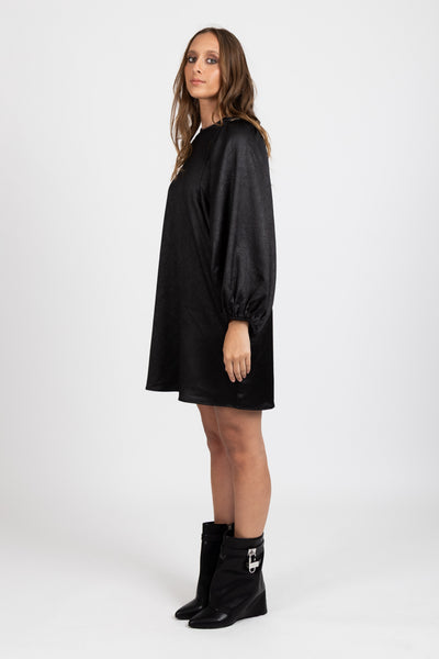FEDERATION - RUNAWAY DRESS - BLACK