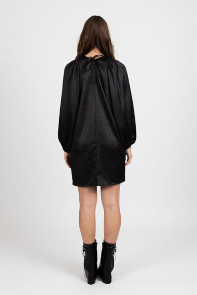 FEDERATION - RUNAWAY DRESS - BLACK