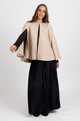 FEDERATION - COCO CAPE - TAN ( WINTER CREAM )