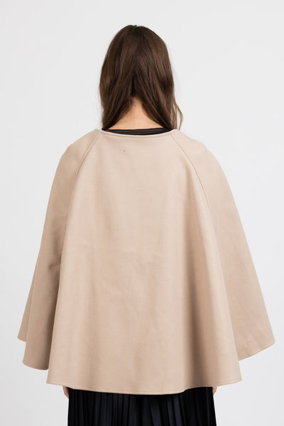 FEDERATION - COCO CAPE - TAN ( WINTER CREAM )