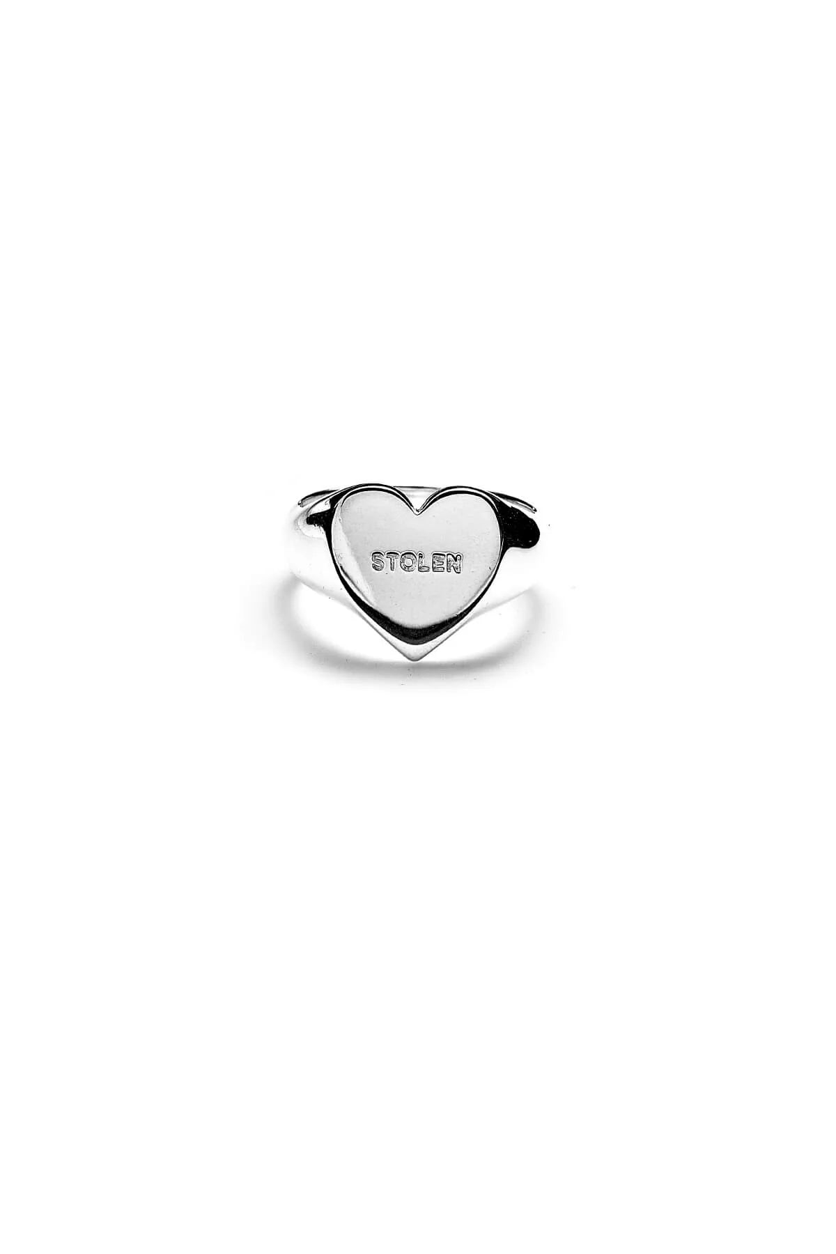 STOLEN - STOLEN HEART SIGNET RING