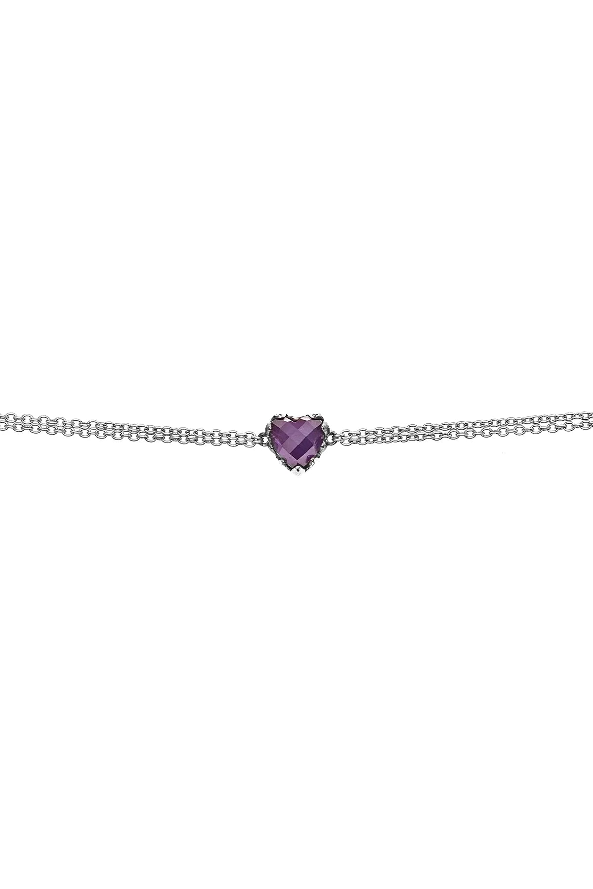 Stolen LOVE CLAW BRACELET - AMETHYST