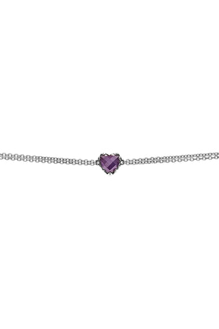 Stolen LOVE CLAW BRACELET - AMETHYST