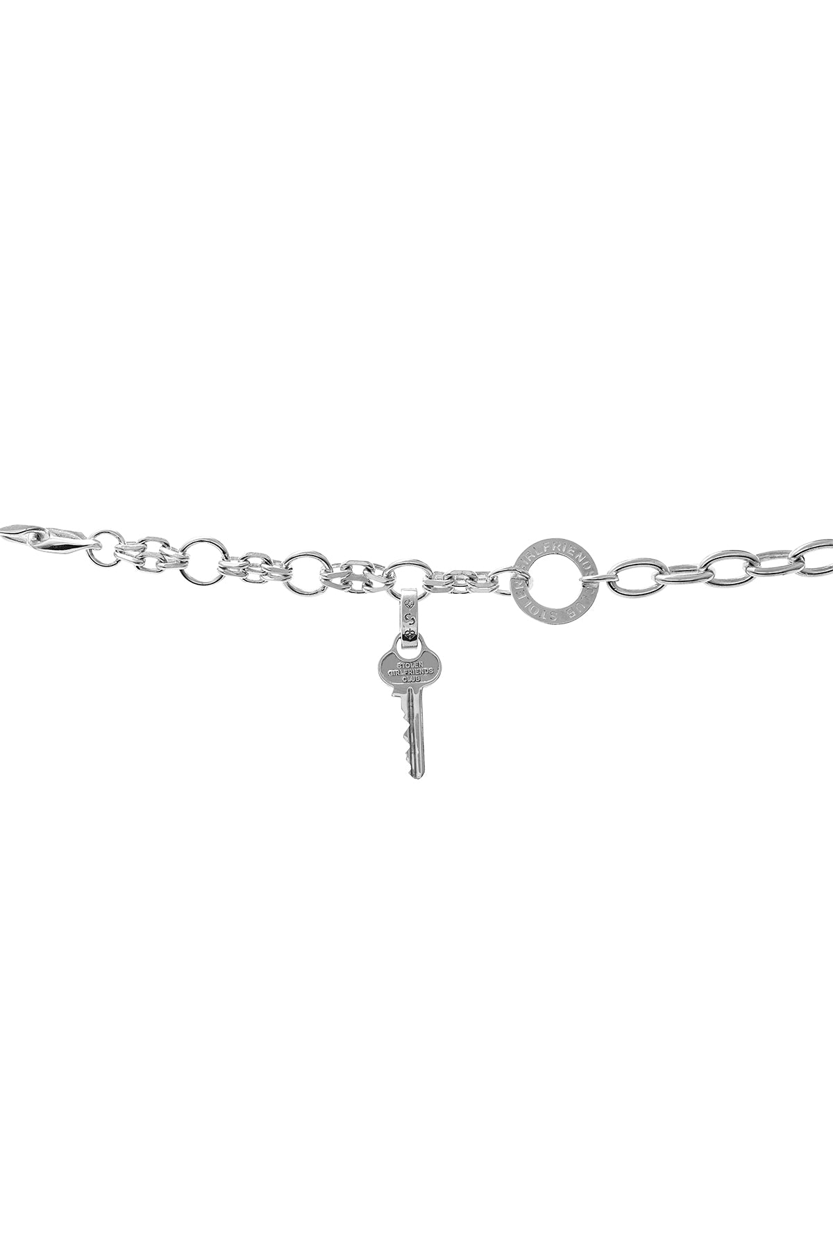 STOLEN  - KEY TO THE CLUB CHARM - 100% STERLING SILVER