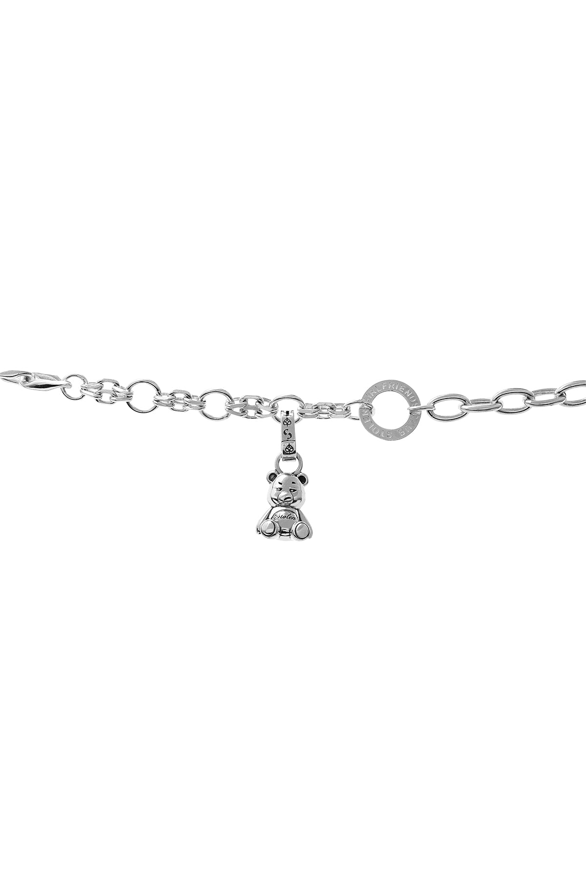 STOLEN  - STOLEN TEDDY CHARM  - 100% STERLING SILVER