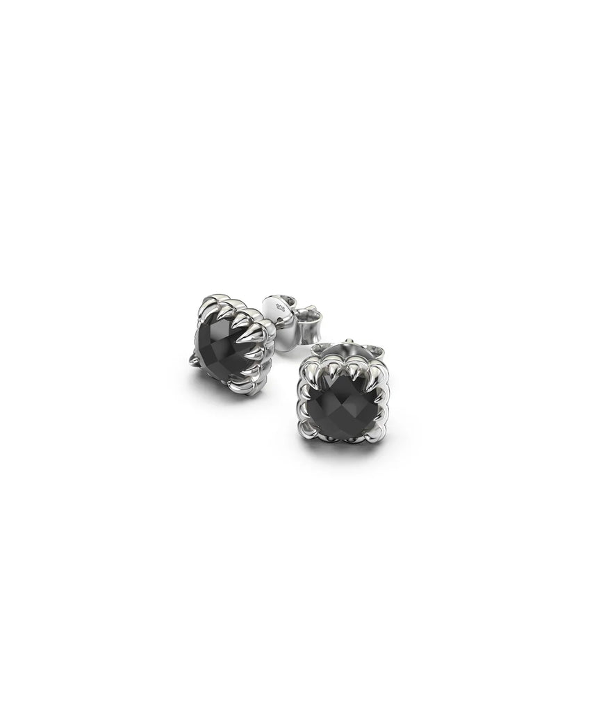 STOLEN - BABY CLAW EARRINGS - ONYX
